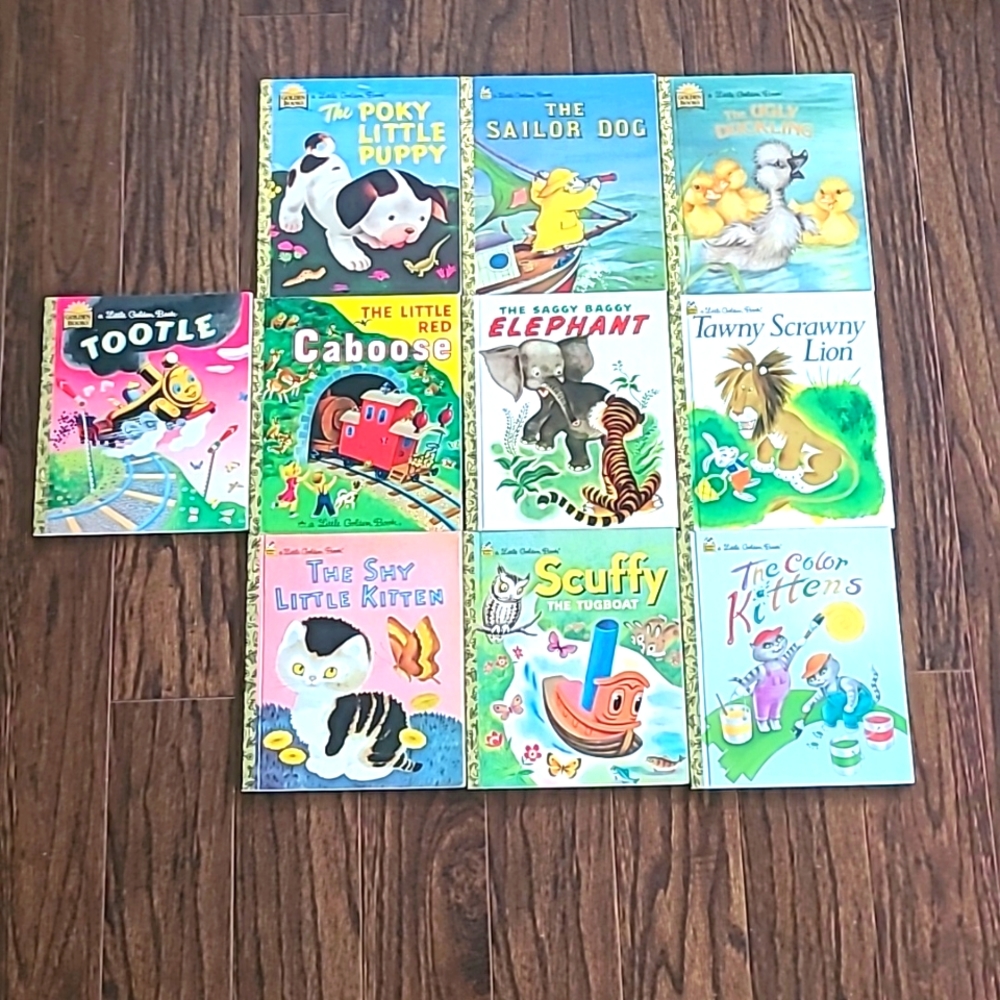 Golden Books Timeless Classics Collection 10 Book Boxed Set Vintage 70s-97 NEW